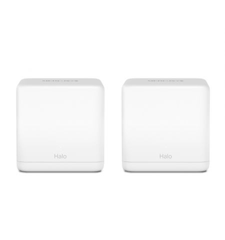 Mesh Wi-Fi System MERCUSYS Halo H30G (2-pack)  / AC1300 Dual Band / 2 x Gigabit LAN Port Mesh Wi-Fi System MERCUSYS Halo H30G (2-pack)  / AC1300 Dual Band / 2 x Gigabit LAN Port