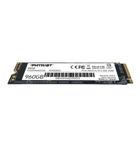 M.2 NVMe SSD Patriot P310 960GB