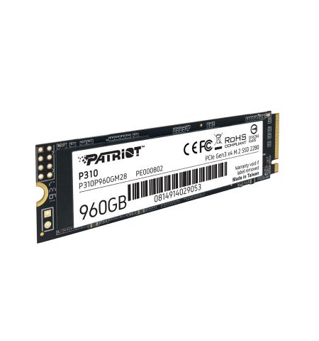 M.2 NVMe SSD Patriot P310 960GB