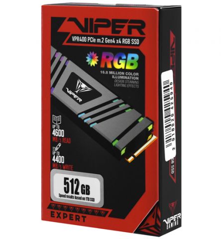 M.2 NVMe SSD VIPER (by Patriot) VPR400 RGB 512GB