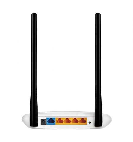 Wireless Router TP-LINK TL-WR841N / N300 / Wi-Fi4 / 1 WAN + 4 LAN / 2 fixed antennas Wireless Router TP-LINK TL-WR841N / N300 / Wi-Fi4 / 1 WAN + 4 LAN / 2 fixed antennas