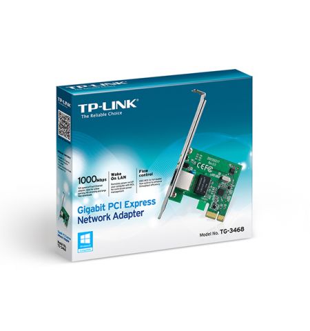 PCIe / Gigabit Ethernet Adapter  / TP-LINK TG-3468 PCIe / Gigabit Ethernet Adapter  / TP-LINK TG-3468