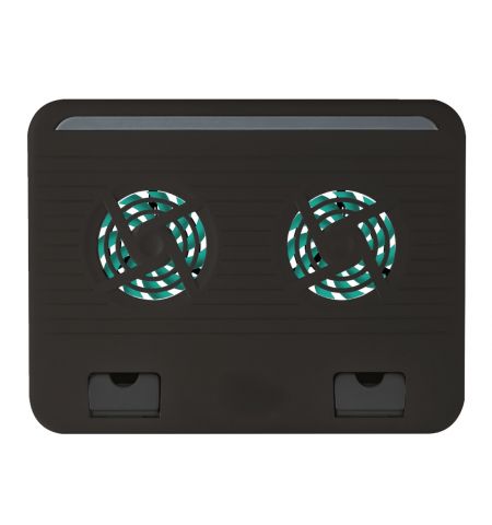 Trust Cyclone, Notebook Cooling Pad up to 16", 2 silent cooling fans,