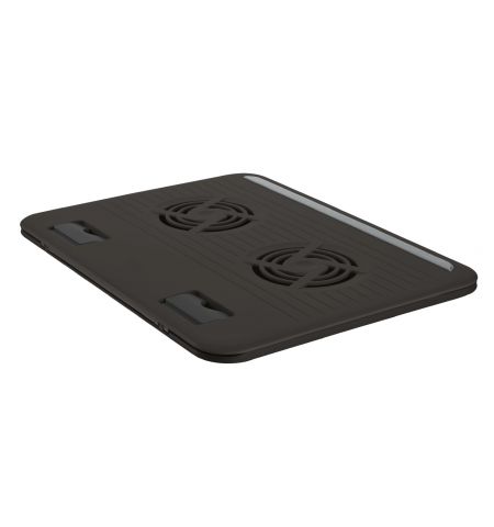 Trust Cyclone, Notebook Cooling Pad up to 16", 2 silent cooling fans,
