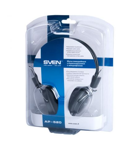Casti SVEN AP-520 Black