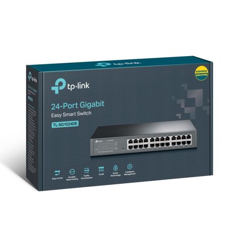 Switch TP-LINK TL-SG1024DE / 24 port / Gigabit / RJ45 Switch TP-LINK TL-SG1024DE / 24 port / Gigabit / RJ45