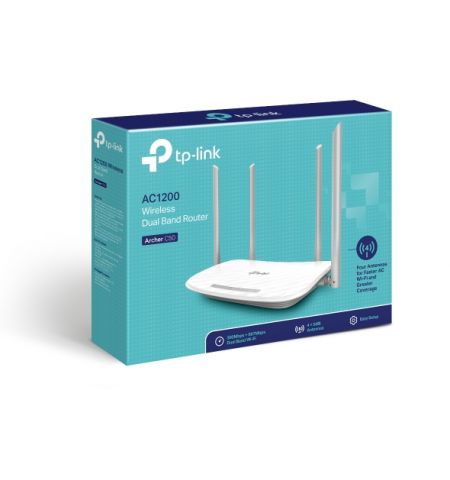 Wireless Router TP-LINK Archer C50 / AC1200 Dual Band / Wi-Fi5 / 1WAN+4LAN / 2 external antennas Wireless Router TP-LINK Archer C50 / AC1200 Dual Band / Wi-Fi5 / 1WAN+4LAN / 2 external antennas