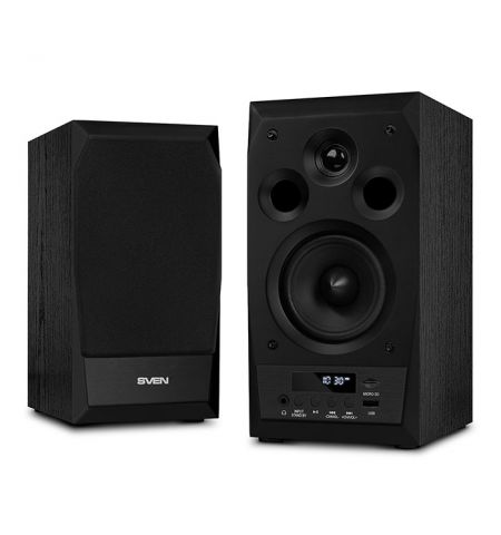 Boxe 2.0 SVEN MS-10 / 50W RMS, Bluetooth / Black