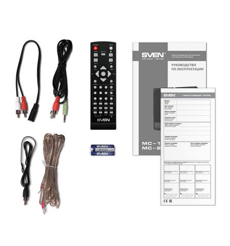 Boxe 2.0 SVEN MS-10 / 50W RMS, Bluetooth / Black