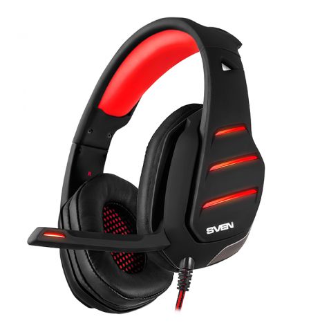 Casti SVEN AP-U997MV, Black/Red