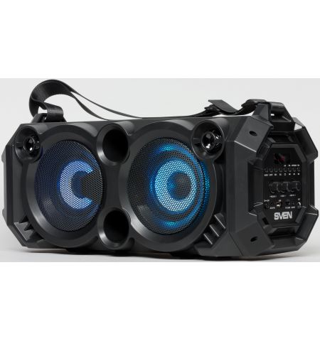 SVEN PS-550 Black, Bluetooth Portable Speaker, 36W RMS, Effective