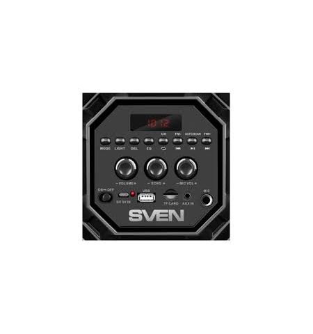 SVEN PS-550 Black, Bluetooth Portable Speaker, 36W RMS, Effective