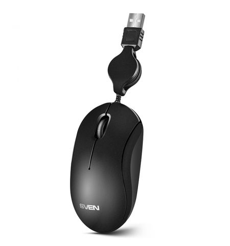 SVEN RX-60, Optical Mouse, 1000 dpi, USB,  2m, Black SVEN RX-60, Optical Mouse, 1000 dpi, USB,  2m, Black