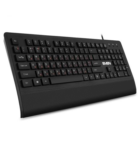 SVEN KB-E5500, Keyboard, 104 keys, 12 Fn-keys, Waterproof, Ergonomic SVEN KB-E5500, Keyboard, 104 keys, 12 Fn-keys, Waterproof, Ergonomic