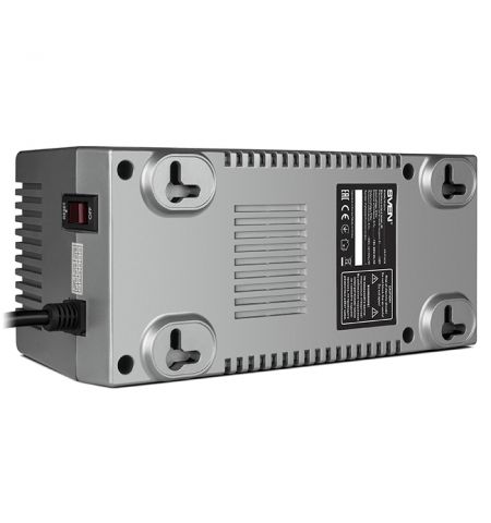 SVEN VR-F1500, 500W, Automatic Voltage Regulator, 4x Schuko outlets, Input voltage: 180-285V, Output voltage: 230V ± 10%, input and output voltage digital indicator on the front panel, Power supply delay function, metal body, Black SVEN VR-F1500, 500W, Automatic Voltage Regulator, 4x Schuko outlets, Input voltage: 180-285V, Output voltage: 230V ± 10%, input and output voltage digital indicator on the front panel, Power supply delay function, metal body, Black