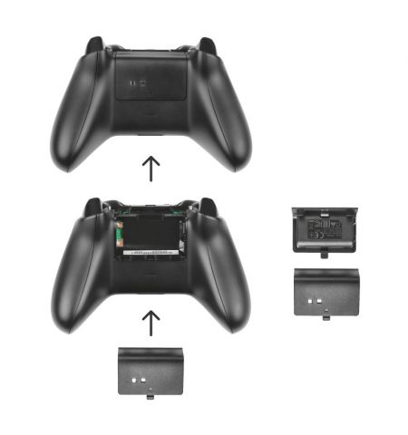 Trust Gaming GXT 247 Duo Charging Dock for Xbox One, Including 2 x 800mAh Trust Gaming GXT 247 Duo Charging Dock for Xbox One, Including 2 x 800mAh