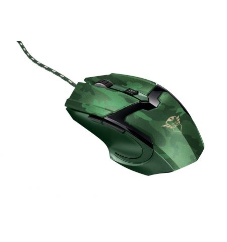 Trust Gaming GXT 101D Gav Mouse - Jungle Camo, 600 - 4800 dpi, 6 button, Trust Gaming GXT 101D Gav Mouse - Jungle Camo, 600 - 4800 dpi, 6 button,