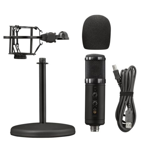 Trust Gaming GXT 256 Exxo USB Streaming Microphone, 5 single colours