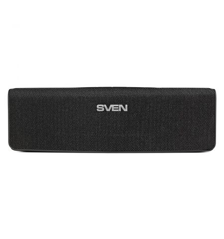 SVEN PS-192, black (16W, Bluetooth, FM, USB, microSD, 2400mA*h)