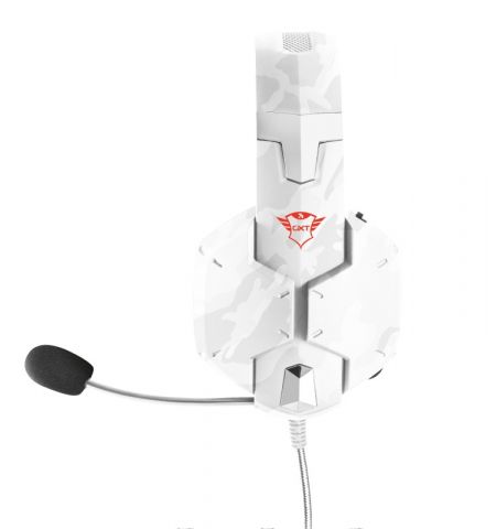 Casti Trust Gaming GXT 322W CARUS, White