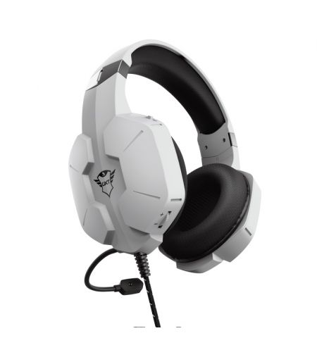 Casti Trust Gaming GXT 323W CARUS, White