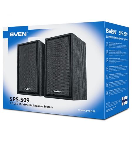Boxe 2.0 SVEN SPS-509 / 6W RMS / USB power / Black