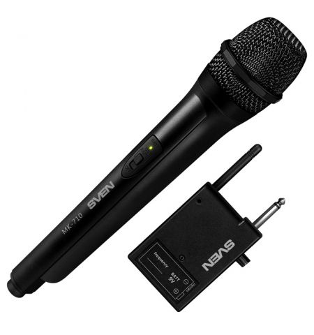 Microfon pentru karaoke SVEN MK-710 / Wireless / Black