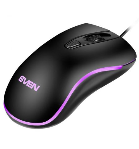 Оптическая Мыши SVEN RX-530S / 1200 dpi / USB / Black Оптическая Мыши SVEN RX-530S / 1200 dpi / USB / Black