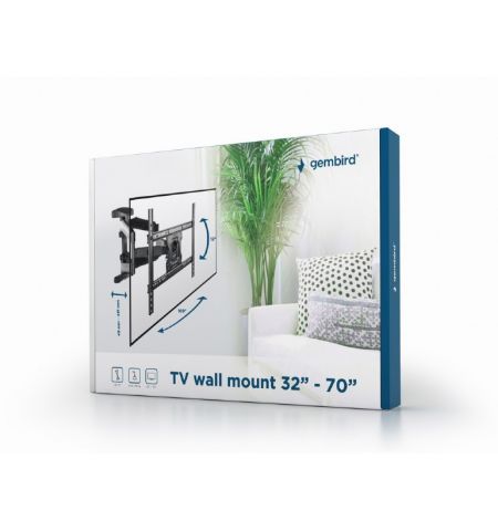 TV-Wall Mount for 32-70"- Gembird "WM-70RT-01", Rotation-Tilt, TV-Wall Mount for 32-70"- Gembird "WM-70RT-01", Rotation-Tilt,