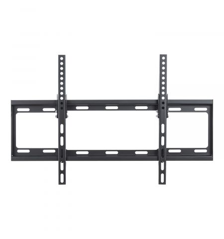 TV-Wall Mount for 32-70" - PureMounts "BT600", Tilted, up to 35kg, Tilt: 0/ -14°,  25mm wall distance, max.VESA 600x400, Steel black