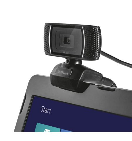 Trust Trino HD Video Webcam, 720p HD Webcam with convenient built-in microphone, 1,43m, USB Trust Trino HD Video Webcam, 720p HD Webcam with convenient built-in microphone, 1,43m, USB