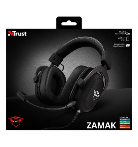 Наушники Игровые Trust  GXT 414 Zamak Premium Multiplatform / Black