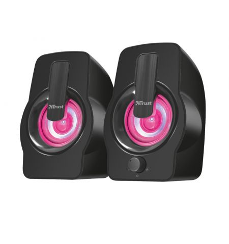 Trust Gemi RGB 2.0 Speaker Set, 12W, LED illumination with automated