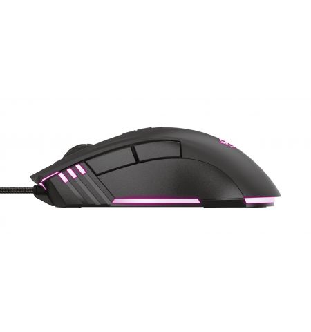 Trust GXT 121 Zeebo,1200 - 3200 dpi, adjustable LED lighting, 7 Programmable button, 1,8 m USB, Black Trust GXT 121 Zeebo,1200 - 3200 dpi, adjustable LED lighting, 7 Programmable button, 1,8 m USB, Black