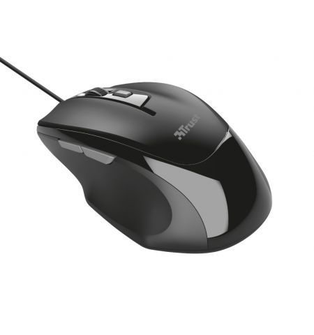 Trust Voca Comfort Mouse, 800-2400 dpi, 3 button, USB, 1.6m Trust Voca Comfort Mouse, 800-2400 dpi, 3 button, USB, 1.6m