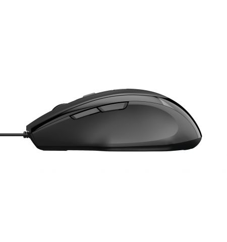 Trust Voca Comfort Mouse, 800-2400 dpi, 3 button, USB, 1.6m Trust Voca Comfort Mouse, 800-2400 dpi, 3 button, USB, 1.6m