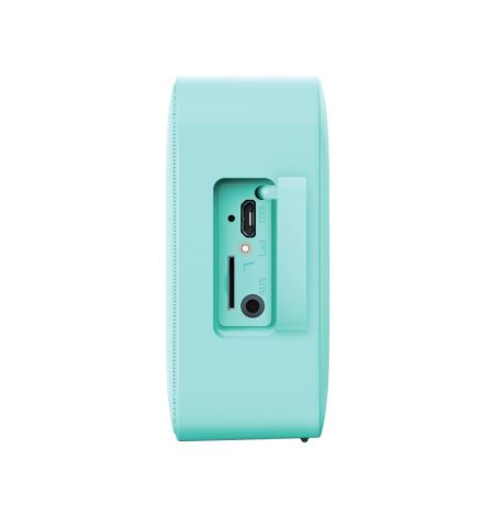 Trust Zowy Compact Bluetooth Wireless Speaker 10W, Waterproof IPX7, Up to 12 hours, Link two speakers wirelessly to boost your party, microSD or 3.5mm aux input, built-in microphone, Mint