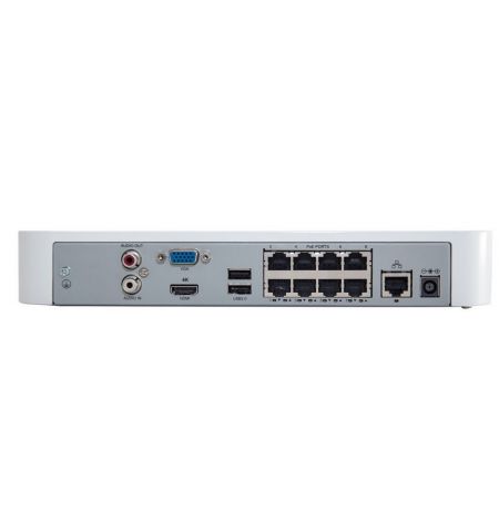 UNV NVR301-16LE2-P8, 16-ch, 1 SATA, 8 PoE, Incoming Bandwidth 80Mbps, Audio 1/1,  4 x 1080P@30 / 2 x 4MP@30 / 1 x 4K@30, Smart 1U, H.265&4K UNV NVR301-16LE2-P8, 16-ch, 1 SATA, 8 PoE, Incoming Bandwidth 80Mbps, Audio 1/1,  4 x 1080P@30 / 2 x 4MP@30 / 1 x 4K@30, Smart 1U, H.265&4K