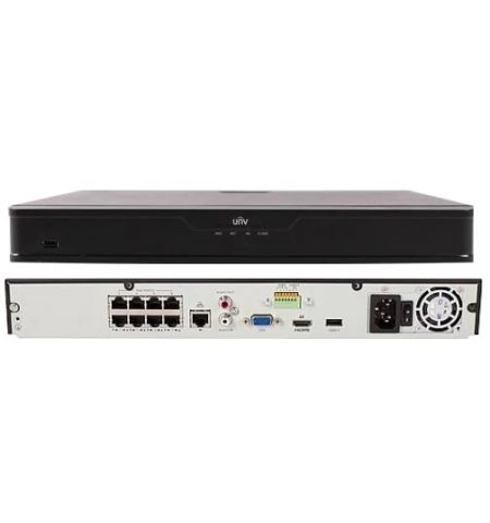 UNV NVR302-08S-P8, 8-ch, 2 SATA, 8 PoE, Incoming Bandwidth 64Mbps, UNV NVR302-08S-P8, 8-ch, 2 SATA, 8 PoE, Incoming Bandwidth 64Mbps,