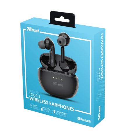 Casti Trust  Nika Touch XP  Bluetooth / Black