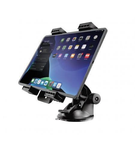 Trust Turo Tablet Windshield Car Holder, Adjustable fixing clamp firmly holds tablets up to 195mm wide (7-11") Trust Turo Tablet Windshield Car Holder, Adjustable fixing clamp firmly holds tablets up to 195mm wide (7-11")