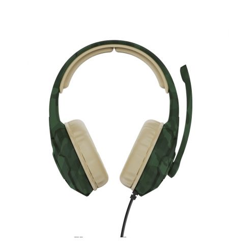 Casti Trust Gaming GXT 411C Radius Multiplatform, Jungle Camo