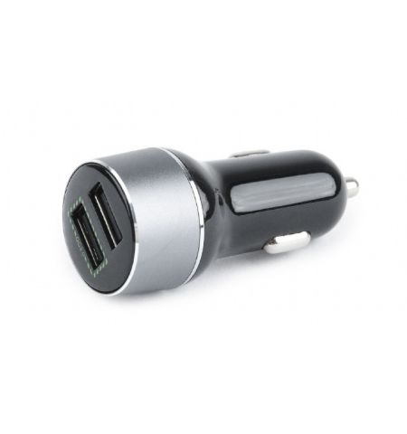 USB Car Charger - Gembird TA-U2QC3-CAR-01,2-port USB car fast charger, QC3.0, 36 W, black USB Car Charger - Gembird TA-U2QC3-CAR-01,2-port USB car fast charger, QC3.0, 36 W, black