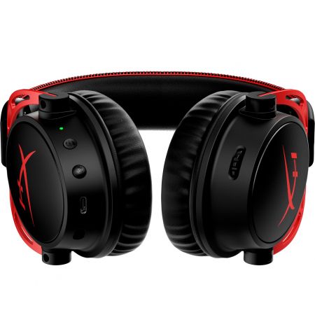 Casti Wireless Gaming HyperX Cloud Alpha, black/red, [4P5D4AA]