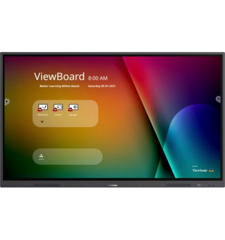 65" Интерактивный дисплей ViewSonic IFP6532 / 4K / 2G RAM / 16GB Storage / Black