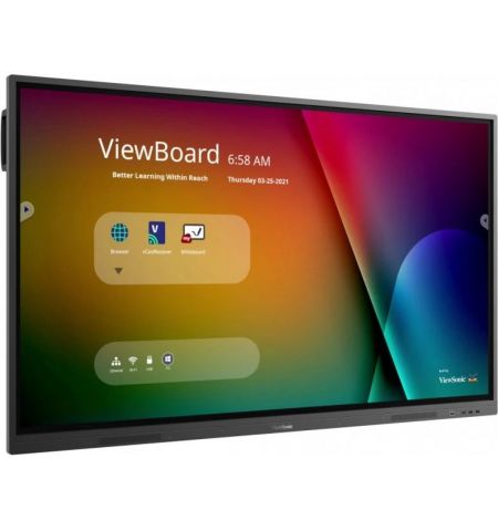 65" Интерактивный дисплей ViewSonic IFP6532-2 / 4K / 4G RAM / 32GB Storage / Black