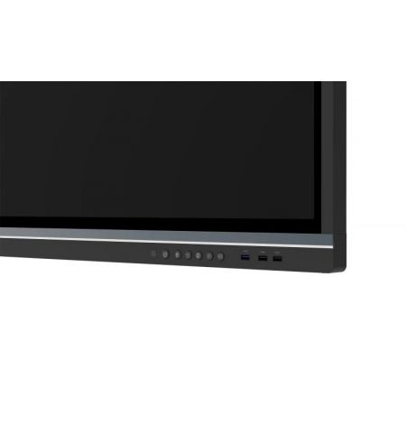 85.6" Интерактивный дисплей ViewSonic IFIFP8650-3 / 4K / 3G RAM / 32GB Storage / Black