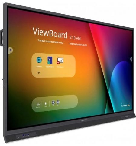 86" Интерактивный дисплей ViewSonic IFP8652-1A / 4K / 4G RAM / 32GB Storage / Black