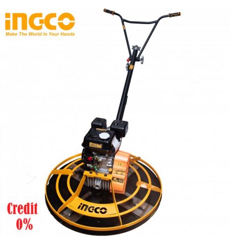 Вертолёт затирочный по бетону бензиновый 6.5HP INGCO GPT361-2 Вертолёт затирочный по бетону бензиновый 6.5HP INGCO GPT361-2