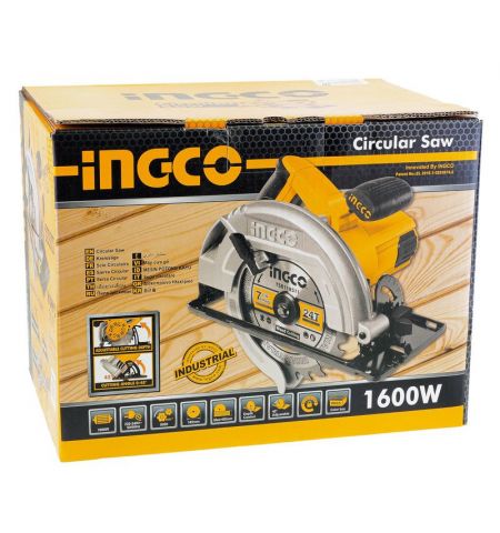 Пила циркулярная INGCO 185mm:1600W CS18568 Пила циркулярная INGCO 185mm:1600W CS18568
